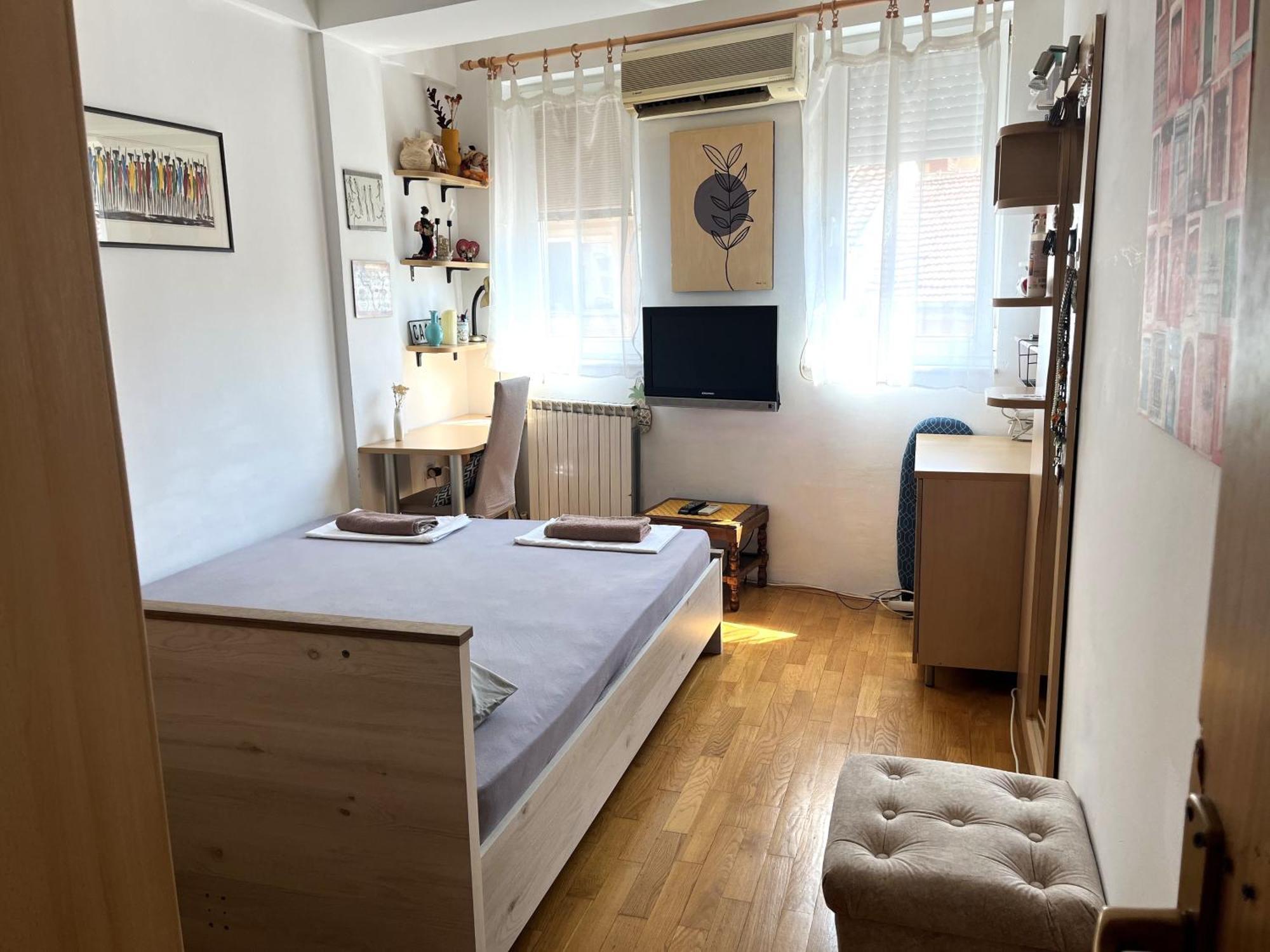 Bohemian Quarter / City Park, Free Parking Apartment Skopje Bagian luar foto